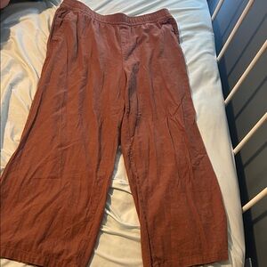 Old Navy Brown High-Rise Wide-Leg Pants